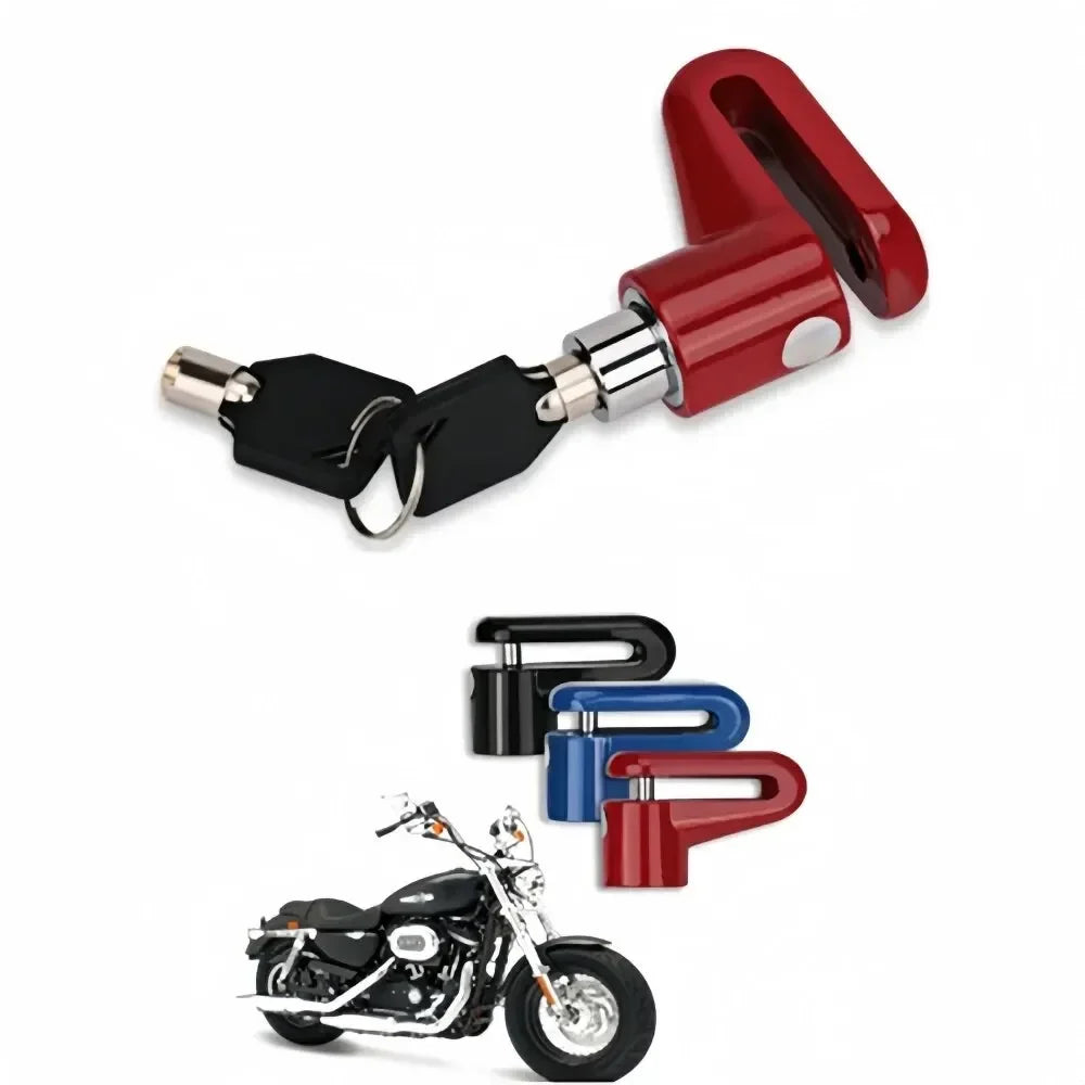 Anti-Theft Lock Electric Scooter Disc Brake Lock with Steel Wire Bicycle Mountain Bike Motorcycle Disc Lock Safety Theft Protec