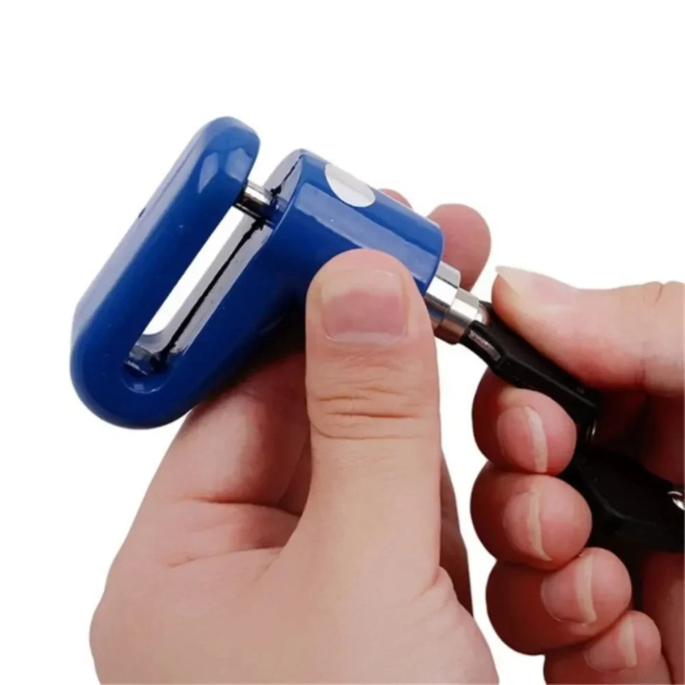 Anti-Theft Lock Electric Scooter Disc Brake Lock with Steel Wire Bicycle Mountain Bike Motorcycle Disc Lock Safety Theft Protec