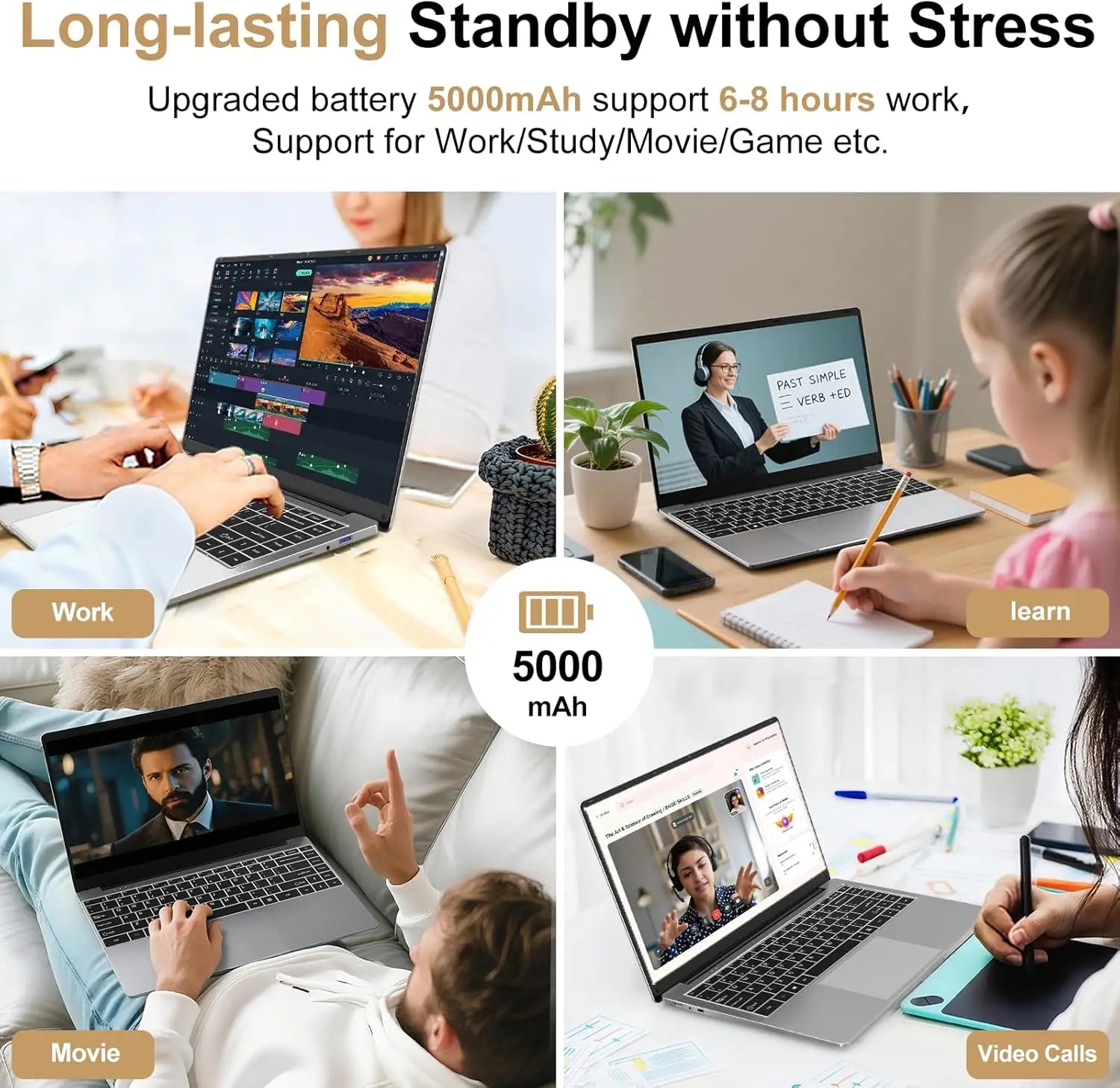 14.1 inch Windows 11 Laptop Computer intel Core i9 10980HK 16GB RAM 1TB SSD 1920*1080 IPS Display Laptop PC WiFi 2.4/5G Notebook