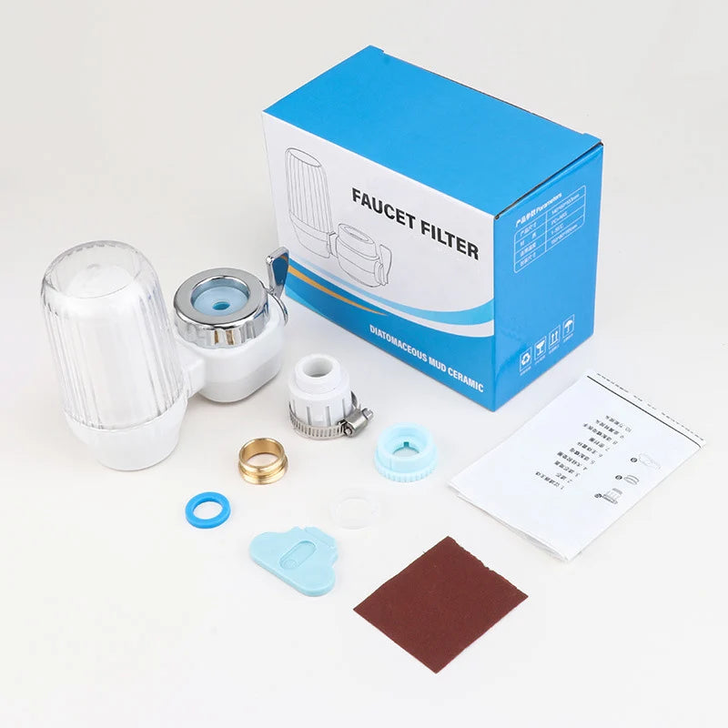 Tap Cement Sand Residual Chlorine Water Purifier Ceramic Activated Carbon Household Kitchen Universal Faucet Pre-filter