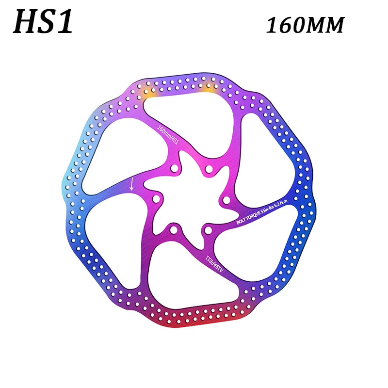 2PC AVID Disc Brake Rotor 160mm 180mm HS1 Hydraulic Brake Rotors Heat Dissipation Road Mountain Bike Rotor Fit Shimano SRAM