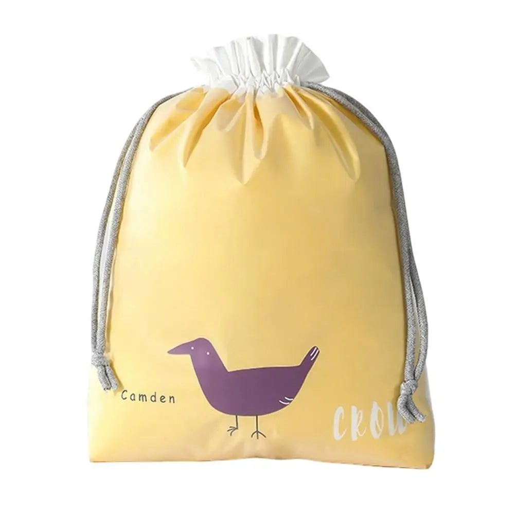 Waterproof Travel Laundry Bag Wet Dry Organizer Pouch with Zipper Hanging Strap Portable Storage Bag