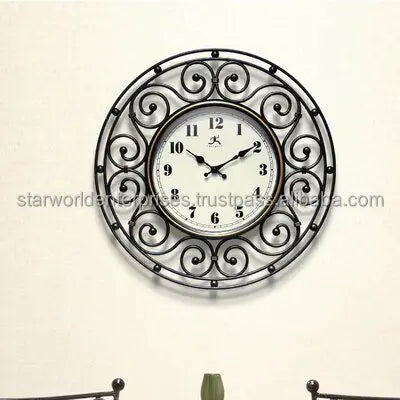 Iron Export Quality Handmade Moradabad Wall Mirror for Wall Bathroom Hotel and Restaurants Wall Decoration From India