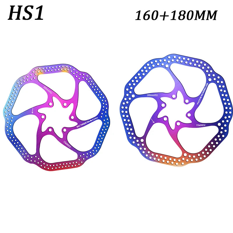2PC AVID Disc Brake Rotor 160mm 180mm HS1 Hydraulic Brake Rotors Heat Dissipation Road Mountain Bike Rotor Fit Shimano SRAM