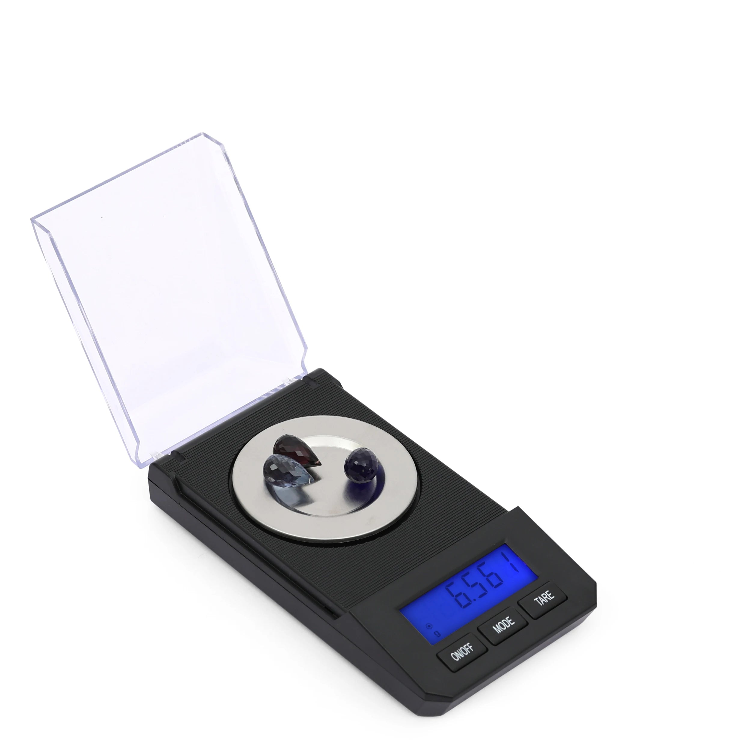 ACE FN-50 Best Digital LCD 50g*1mg Pocket Analytical Diamond Jewelry Weight Measuring Scale with Lid Stainless Steel Battery
