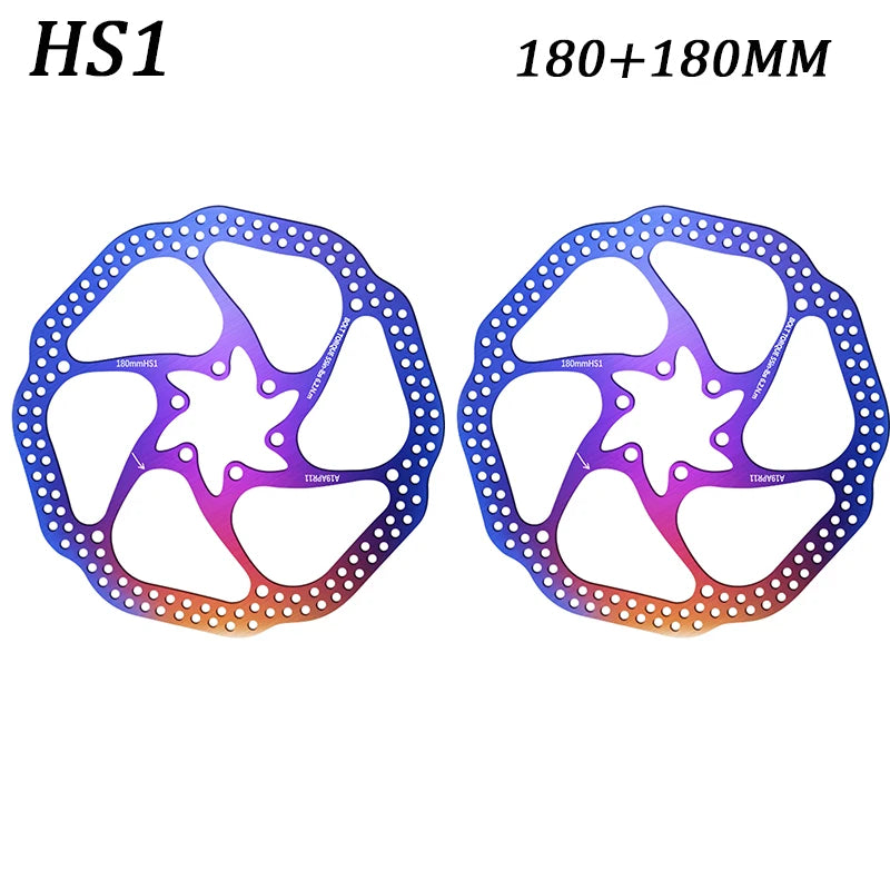 2PC AVID Disc Brake Rotor 160mm 180mm HS1 Hydraulic Brake Rotors Heat Dissipation Road Mountain Bike Rotor Fit Shimano SRAM