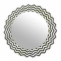 Good Quality Art Deco Rectangular Bone Inlay Frameless Wall Mount Backlit Anti-fog Cosmetic Bathroom Dressing Mirror