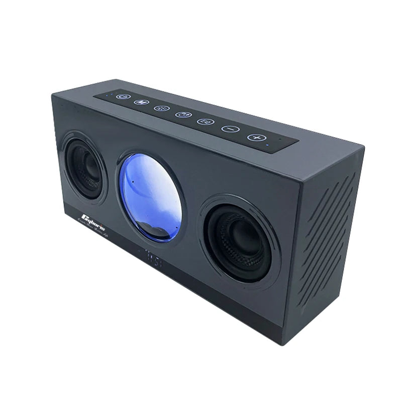 Cyboris B1 Wireless LED Music Visualization Speaker Magnetic Fluid Sound Visualizer for Outdoor Party Use USB Birthday Gift