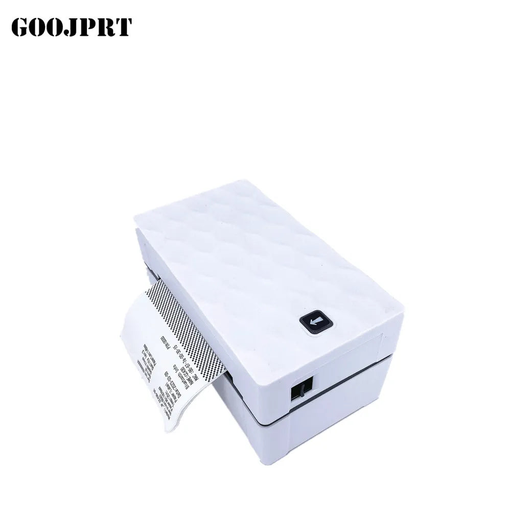 OEM/ODM 4-Inch Direct Thermal Label Printer 4x6 Black & White Shipping Barcode Sticker & Waybill Printer USB BT Connectivity