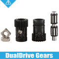 Mellow Upgrade Drivegear Kit Hardened Dual Drive Gear Extruder Kit Cloned Btech for Prusa I3 Mk3 3D Printer Mini Bowden Extruder