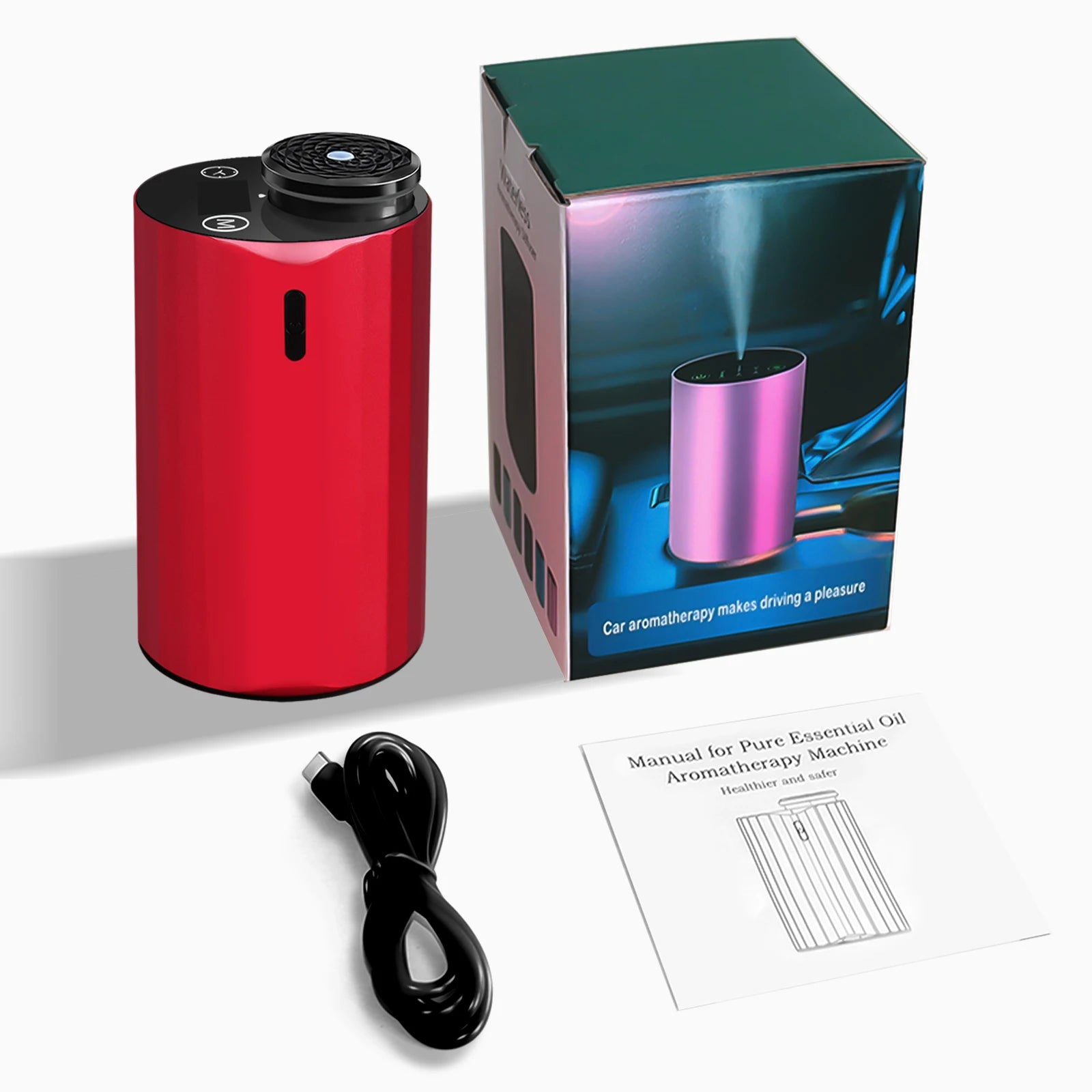 Hot Sale Professional Commercial Air Purifying Aroma Diffuser Machine Waterless Fragrance Nebulizer Battery Electric Type-C USB