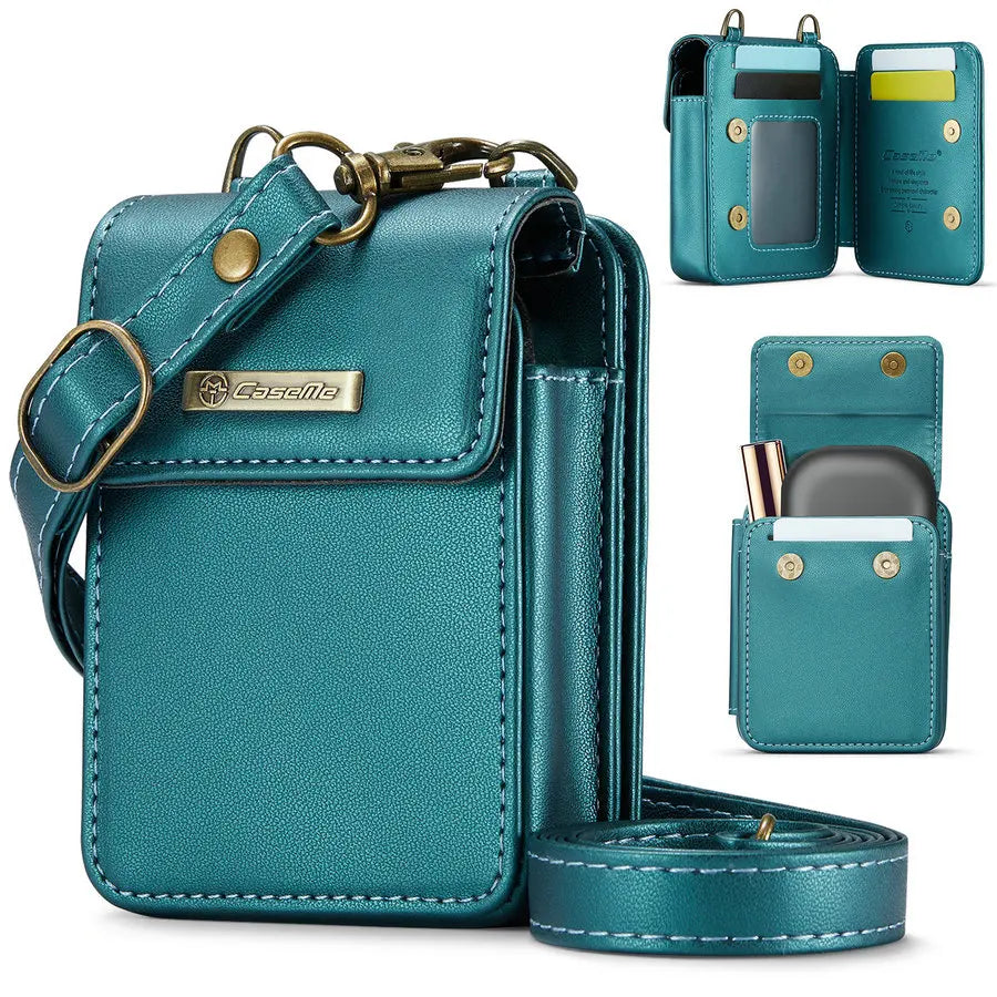 CaseMe Wholesale Custom Mini Zipper Bag Headphone Earbuds Protective Case for Buds 3 2 FE Universal Waterproof Shockproof PU