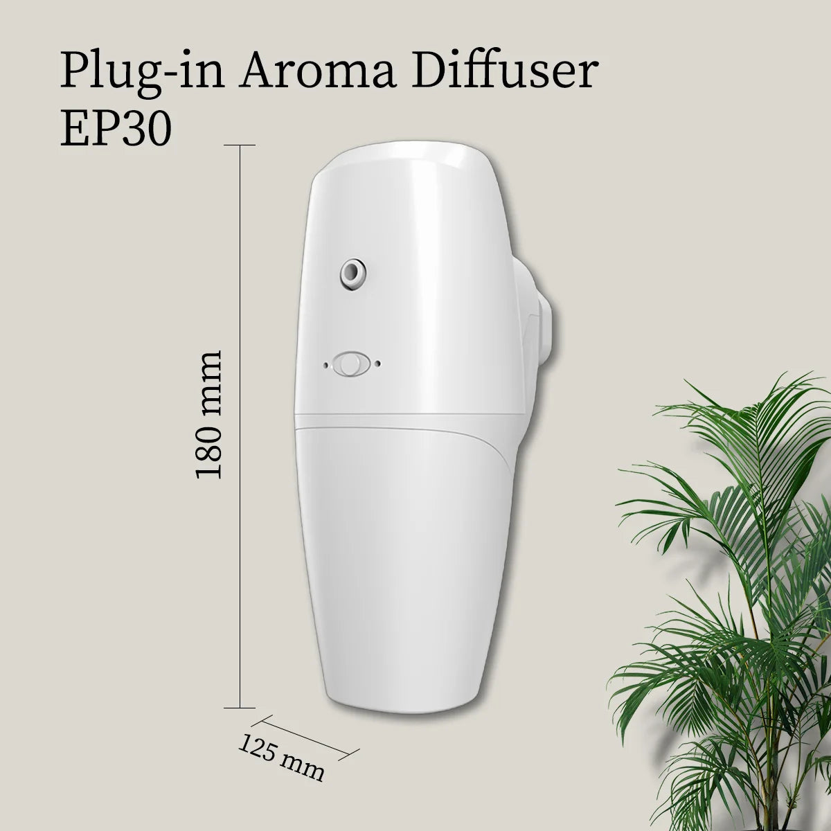 Portable Electric Waterless Aromatherapy Diffuser Plastic Wall Plug Scent Machine for Home Car Hotel Use