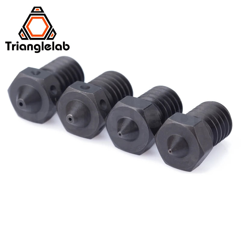 Trianglelab A2 Hardened Steel V6 Nozzle compatible PEI PEEK  Carbon Fiber Filament For v6 HOTEND Dragon RAPIDO Matrix EXTRUDER