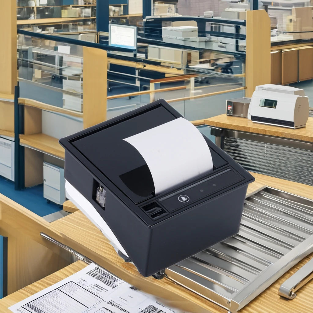 2 Inch 58mm Embedded Thermal Kiosk Receipt Printer USB TTL RS232 & 12V Serial Port Panel Thermal Printer Machines in Stock