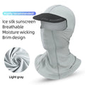 ROCKBROS Summer Balaclava Full Face Scarf Mask Hiking Caps Cycling Caps Hunting Bike Head Cover Tactical Cap Fishing Headwear