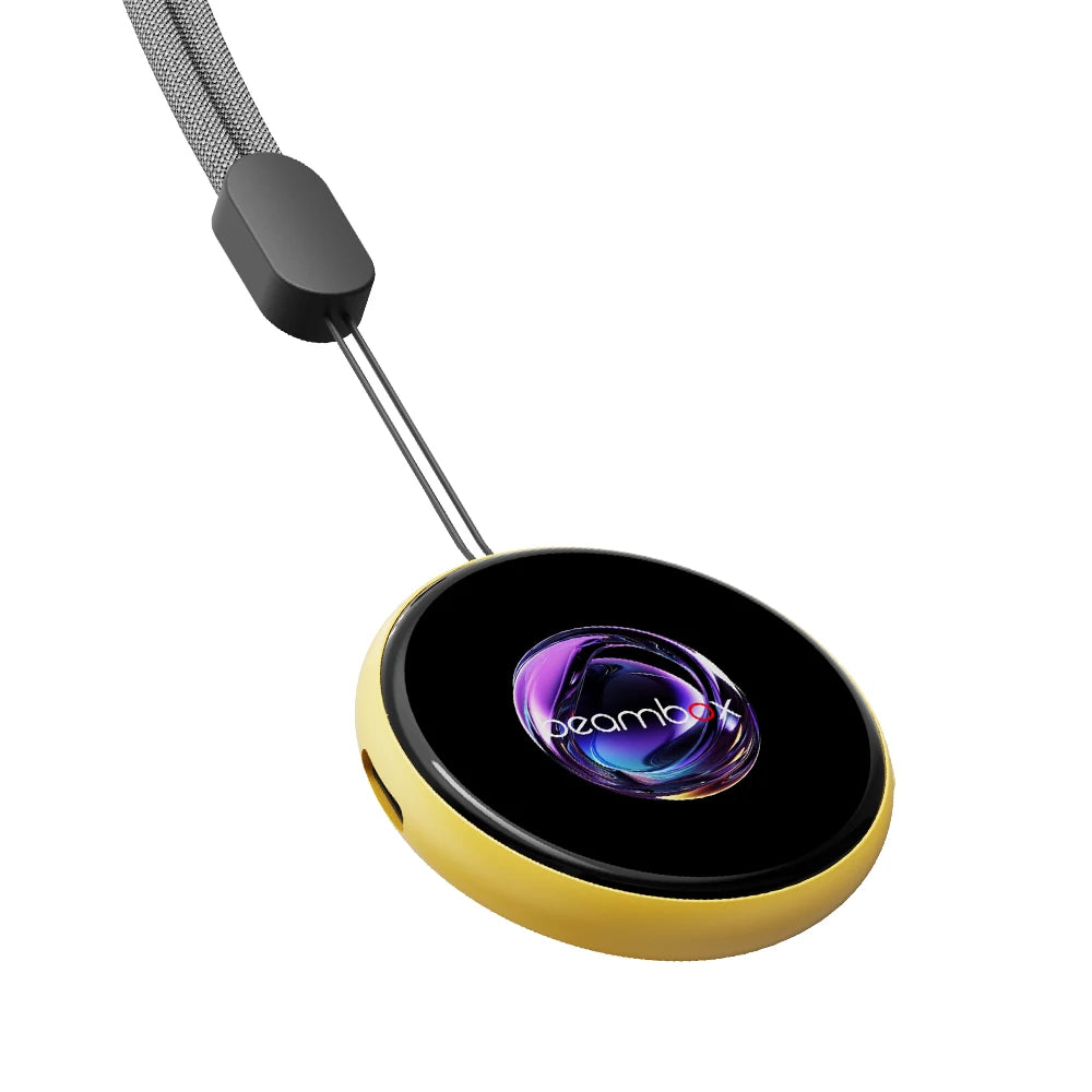 Beambox Hot Trending Smart LED Badge Custom Logo  Digital Pin Interactive Wearable Tech Gift