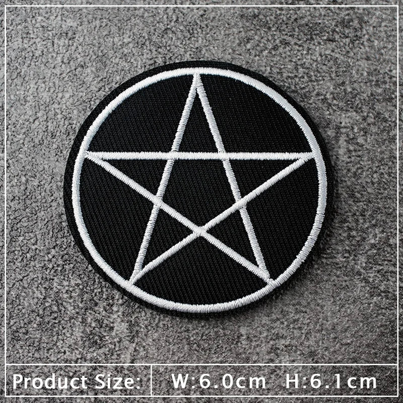 Star Dog Cat Eye Patch Embroidery Applique Ironing Sewing Supplies Decorative Badges For Clothing Accessories Zipper