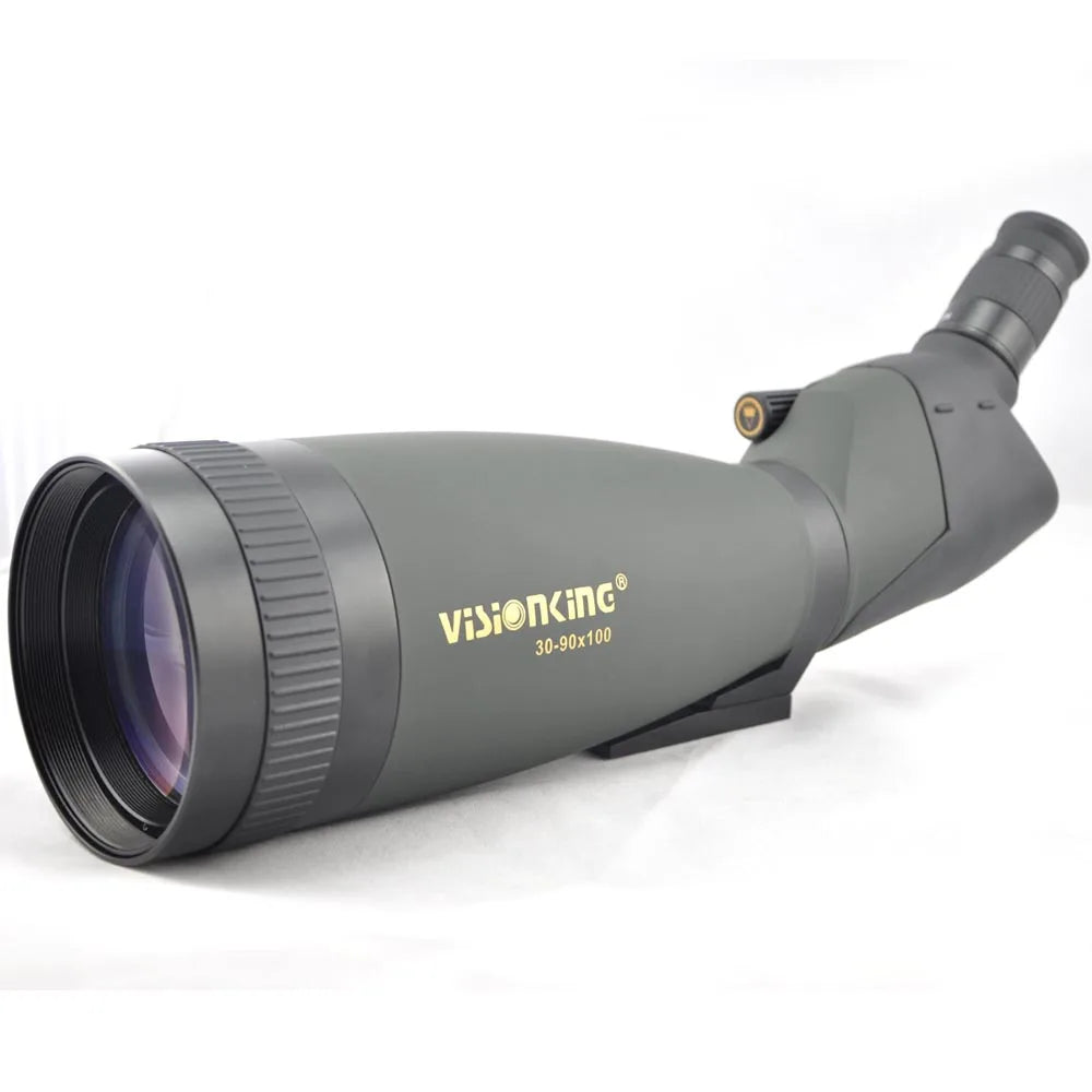 Visionking 30-90x100 Bak4 FMC Spotting Scope Waterproof Long Range Monocular Birdwatching Camping Equipment Telescope W/ Tripod