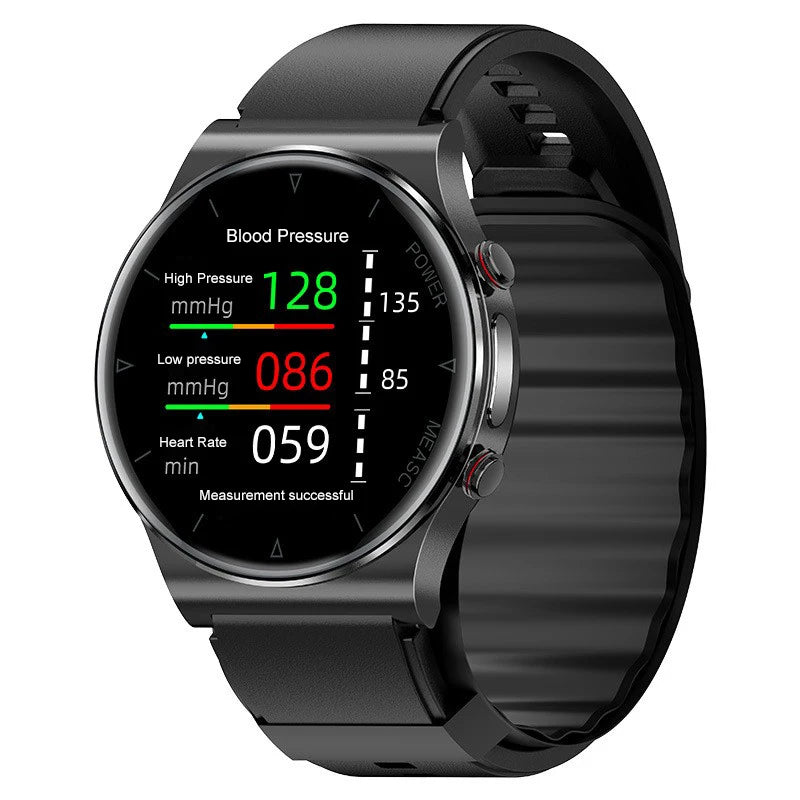 New Elderly Health P70 Smart Watch Air Pump Type Blood Pressure Hr  Ecg Smart Watch For Women Factory Healthy Sport Smart Watch