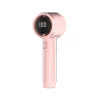 RYW Fan Factory FS2553 Portable 3000mAh USB Rechargeable Foldable Touch Control Handheld Fan Flashlight for Students Car Outdoor