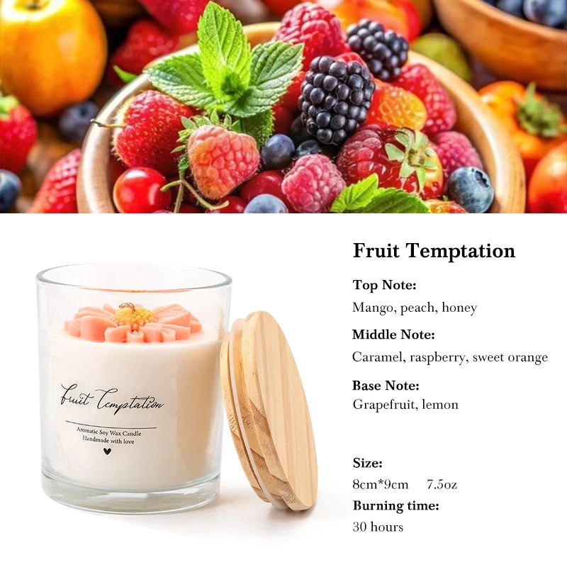 AIKUN 8 * 9cm Natural Eco Friendly Private Label Jar Custom Label Soy Wax Aromatherapy Candle for Holiday Gift Projects