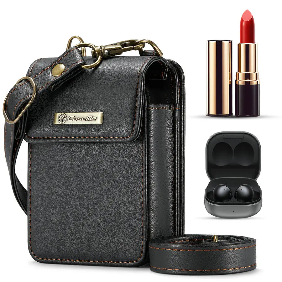 CaseMe Wholesale Custom Mini Zipper Bag Headphone Earbuds Protective Case for Buds 3 2 FE Universal Waterproof Shockproof PU