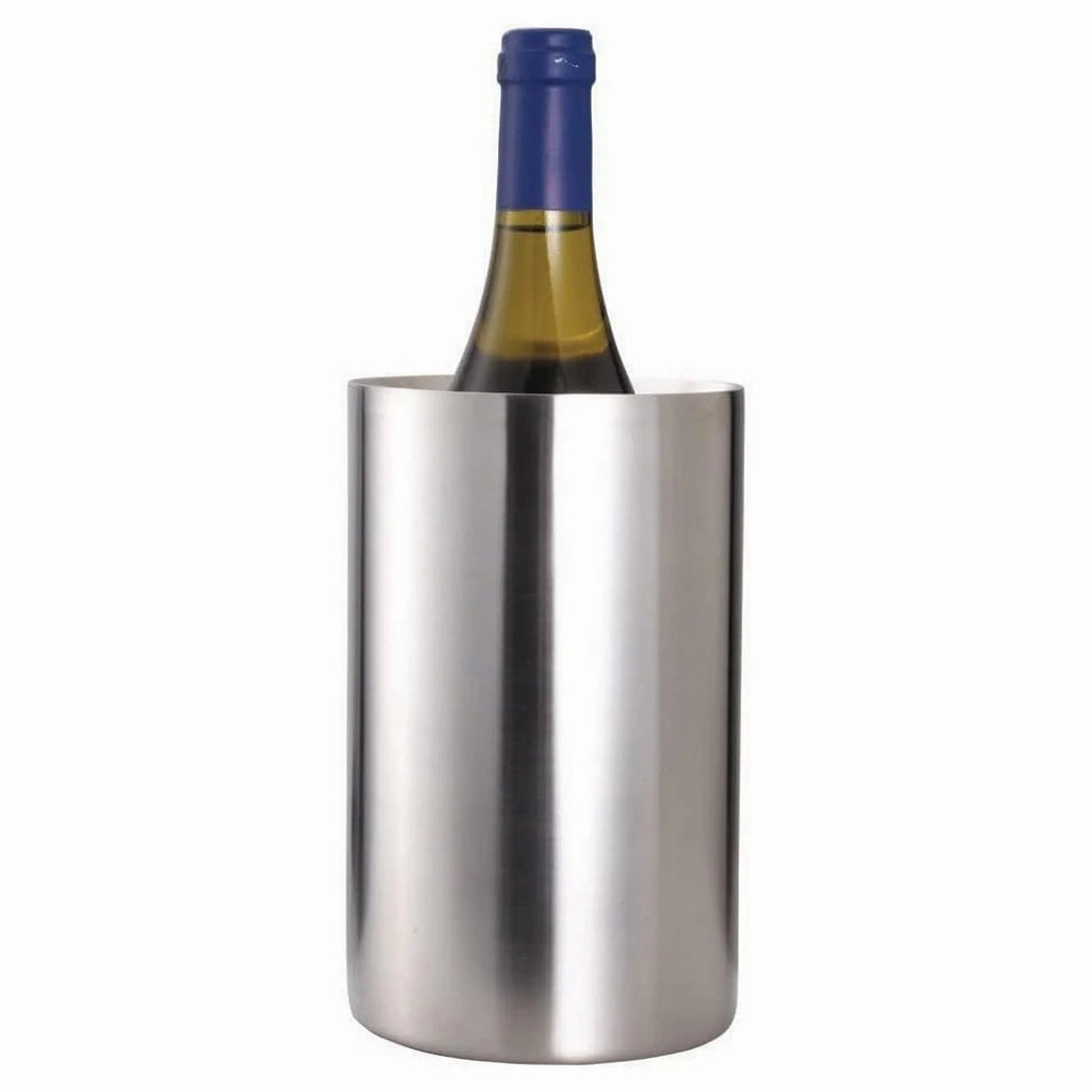 Premium Quality Wholesale Stainless Steel Double Wall Durable Portable Wine Cooler Bucket Chiller for Beer Bottle Cooler