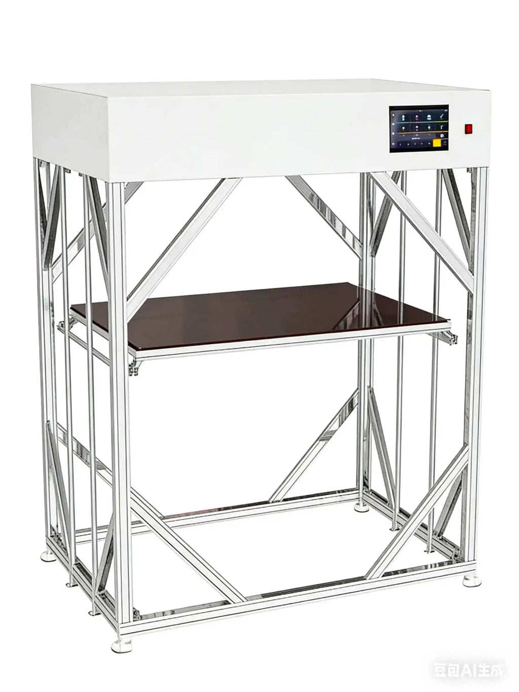 ActionLasers Fine Quality Industrial 3D Printer with Dual Extruder PLA Support Semi-Automatic FDM Machine