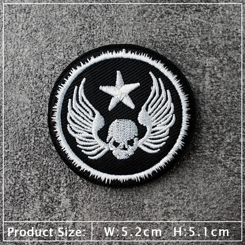Star Dog Cat Eye Patch Embroidery Applique Ironing Sewing Supplies Decorative Badges For Clothing Accessories Zipper