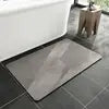 New Design Solid Color 15.7"x23.6" Bath Mat Rug Polyester with Quick Dry Rubber Backing Non-Slip Absorbent for Home or Hotels