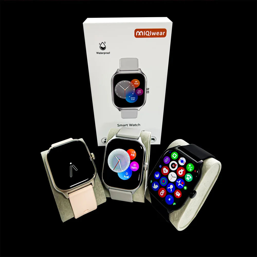 WK9 MAX Pro Smart Watch Square IPS for 4-Day Battery Fitness Music IP67 Touch Remote Camera Monitoring IOS Silica Gel 4G