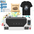 KECAI XP600 I1600 Dual Printhead DTF Printer A3 30CM One Year Remote Protection Printer Clothing Logo Desktop Dtf Printer Set