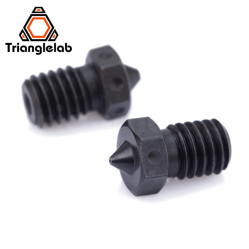 Trianglelab A2 Hardened Steel V6 Nozzle compatible PEI PEEK  Carbon Fiber Filament For v6 HOTEND Dragon RAPIDO Matrix EXTRUDER