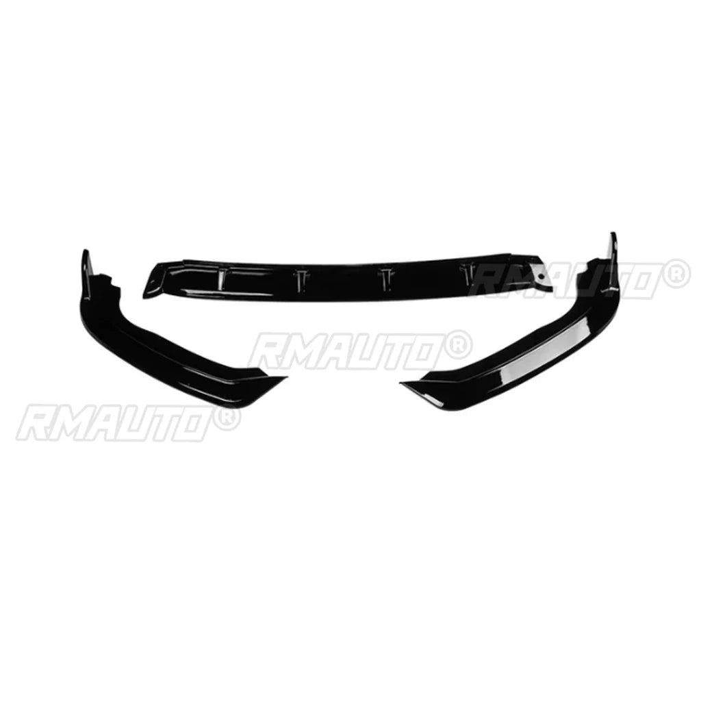 Front Bumper Lip Chin Spoiler Deflector Protector Guard Decoration Body Kit Diffuser Cover Trim for Honda Fit Jazz 2018-2020