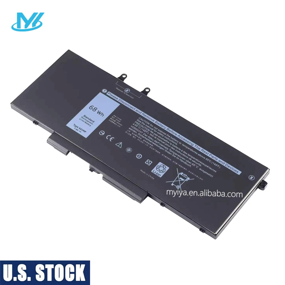 USA Stock Myiyae Brand New 4gvmp Laptop Battery for Dell Latitude 5400 5410 5500 5510 Precision 3540 3550 Notebook Battery