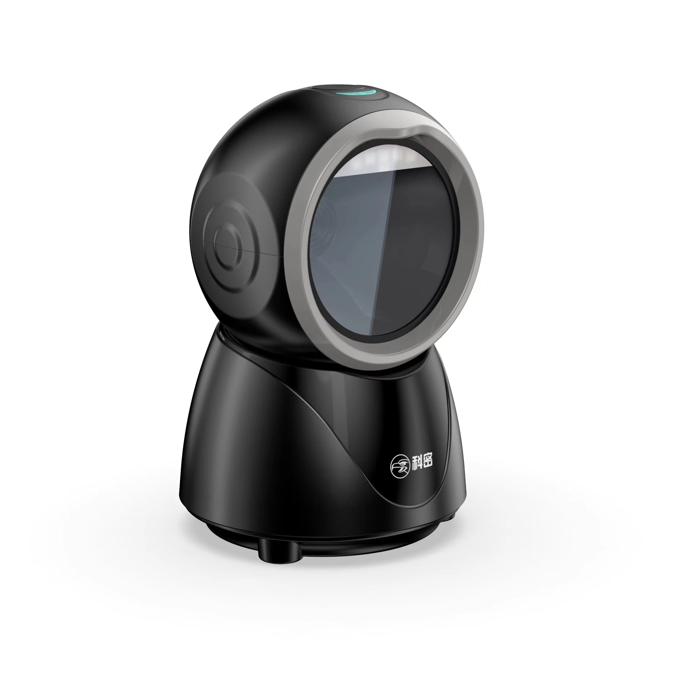 USB Wired Desktop Barcode Scanner 1D/2D Laser QR Code Reader with Cash Register & Hands-Free Scanning for Retail in Stock