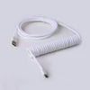 Durable Nylon Braided Coiled USB C Mechanical Keyboard Cable