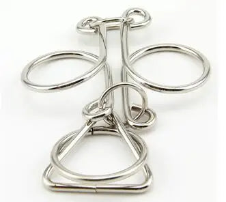 Classic Intelligence Metal Wire Puzzle Baffling Brain Teaser Magic Rings Puzzles Game for Adults Children
