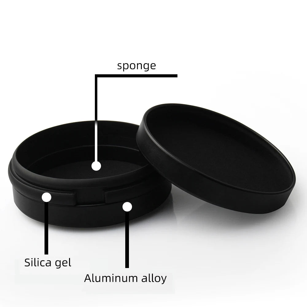 FDBRO New Metal Aluminum Alloy In-ear Earphone Accessories Earphone Hard Waterproof Portable Storage Case Bag Box Earphone