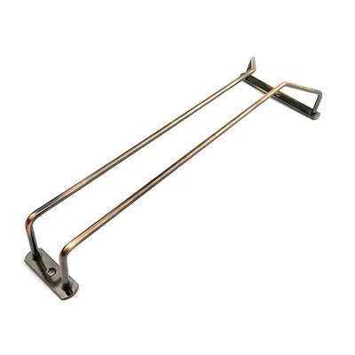Hot Selling Glass Storage Hanger Metal Organizer Rack Under Cabinet Stemware Wine Glass Holder Rack  for Bar Kitchen