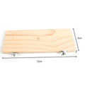 1-5pcs Pet Wood Jumping Platform Climbing Frame Scratch Board Springboard Cage Mounted Guinea Pig Toys House Supplies