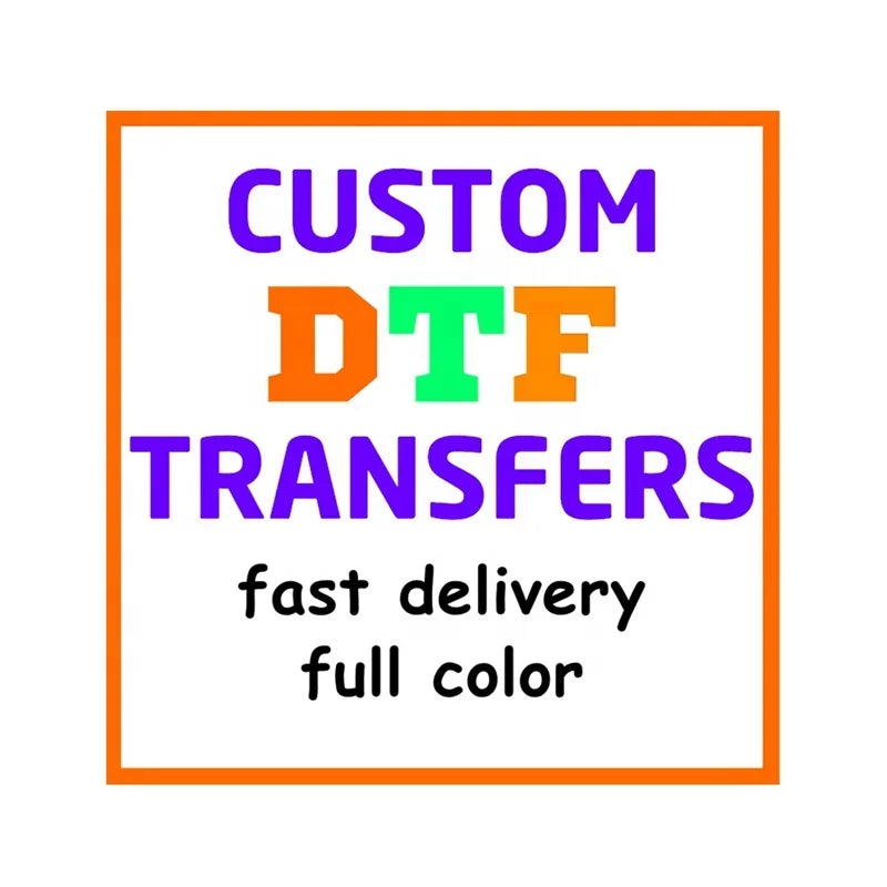 Wondove High Quality  DTF Transfers Ready to Ship Custom Motivationa DTF  Transfers Iron on Stickers  DTF  T Shirt Transfers