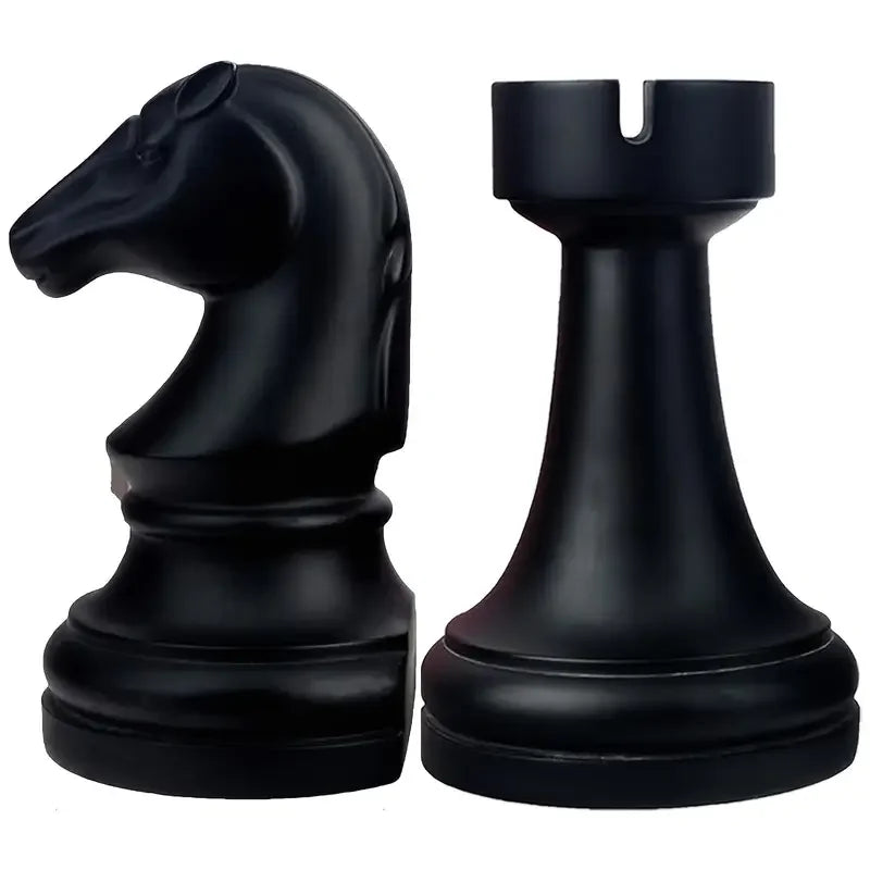 Decorative Bookends Hands Book Ends for Shelves 1 Pair Vintage Chess Bookends
