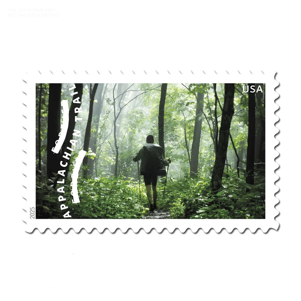 Permanent Stamps Labels Stickers 2025 the Appalachian Trail Custom Paper Legal Postage-stamps Label Online Bulk Printing