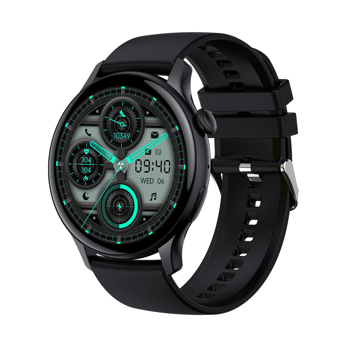 HK85 1.43 Inch Smart Watch High Definition AMOLED Display 466*466 Thin Body Low Power Consumption Sleep Tracker Silicone Square