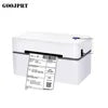 OEM/ODM 4-Inch Direct Thermal Label Printer 4x6 Black & White Shipping Barcode Sticker & Waybill Printer USB BT Connectivity