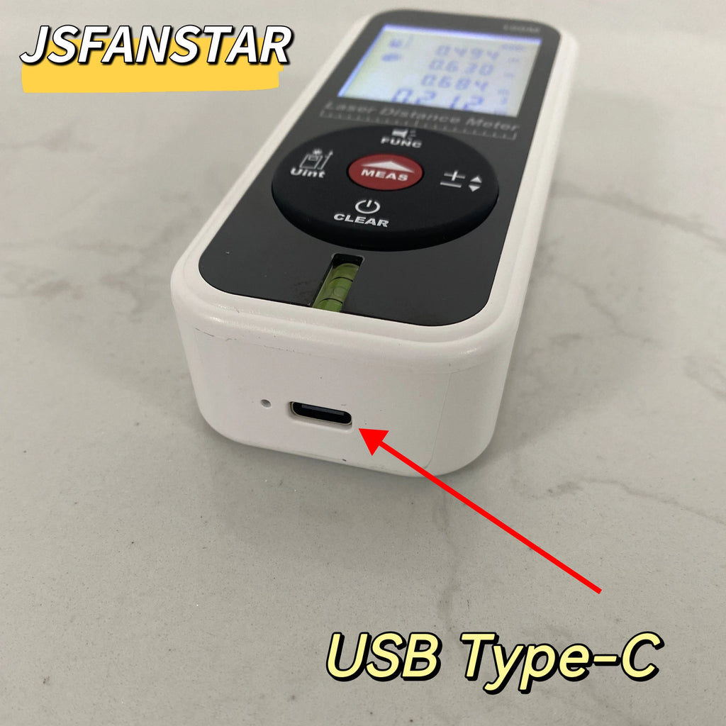 50m USB Length Precision Meter Laser Measuring Distance Device Factory High Quality