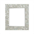 Premium MOP Shell Inlay Square Art Deco Wall Mirror Handcrafted Eco-Friendly Framed Edge 5mm Thickness Addy Mehar Global