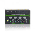 HA400 PRO Stereo Headphone Amplifier Studio Monitor with RGB Light Mini Headphone Amplifier